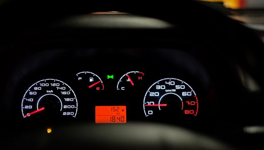 Tableau de bord voiture