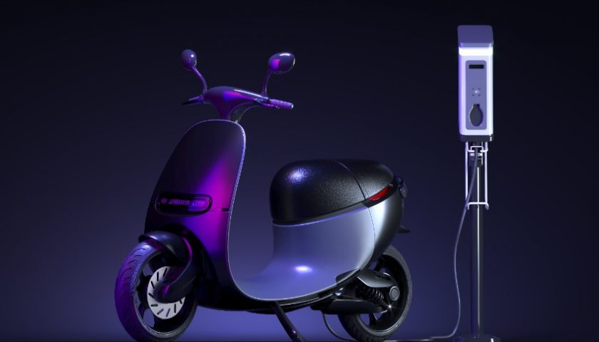 un scooter électrique
