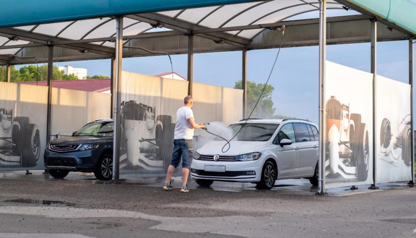 une station de lavage