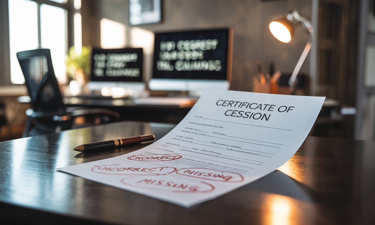 découvrez les erreurs courantes liées au certificat de cession qui peuvent freiner votre vente de véhicule. apprenez à les éviter pour un processus de vente fluide et sans tracas.