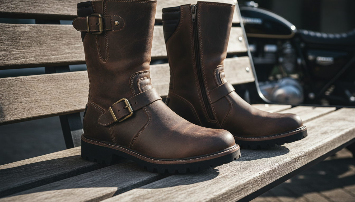 découvrez notre guide complet pour choisir vos bottes de moto pour femme, alliant sécurité, confort et style pour toutes vos aventures à moto.