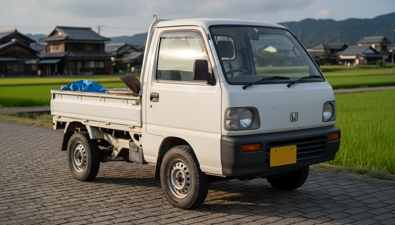 découvrez l'acty honda, le petit pick-up compact japonais alliant robustesse et praticité, idéal pour vos déplacements urbains et travaux légers.