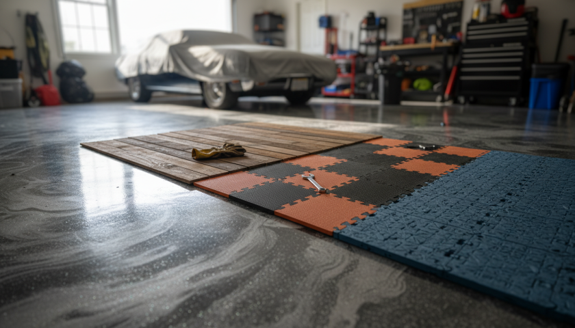 explorez des solutions innovantes pour aménager votre garage au-delà de la simple dalle en béton, alliant fonctionnalité et design.