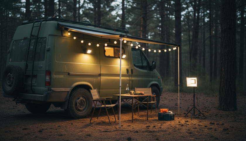 découvrez les avantages et les inconvénients de l'éclairage extérieur pour van, et déterminez s'il s'agit d'un équipement essentiel ou d'un luxe superflu pour vos aventures en plein air.
