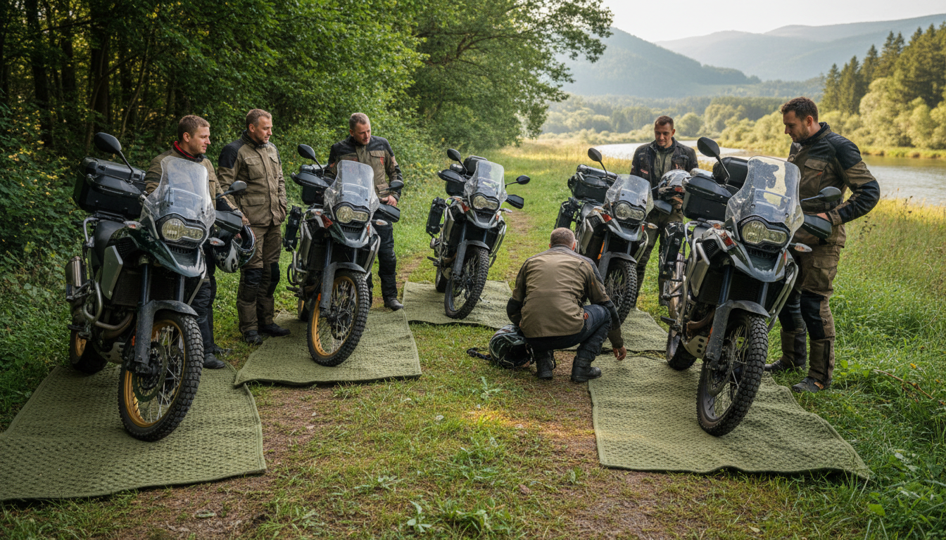 découvrez comment le tapis environnemental révolutionne la pratique des motards en offrant une solution éco-responsable pour protéger la planète tout en roulant en toute sécurité.