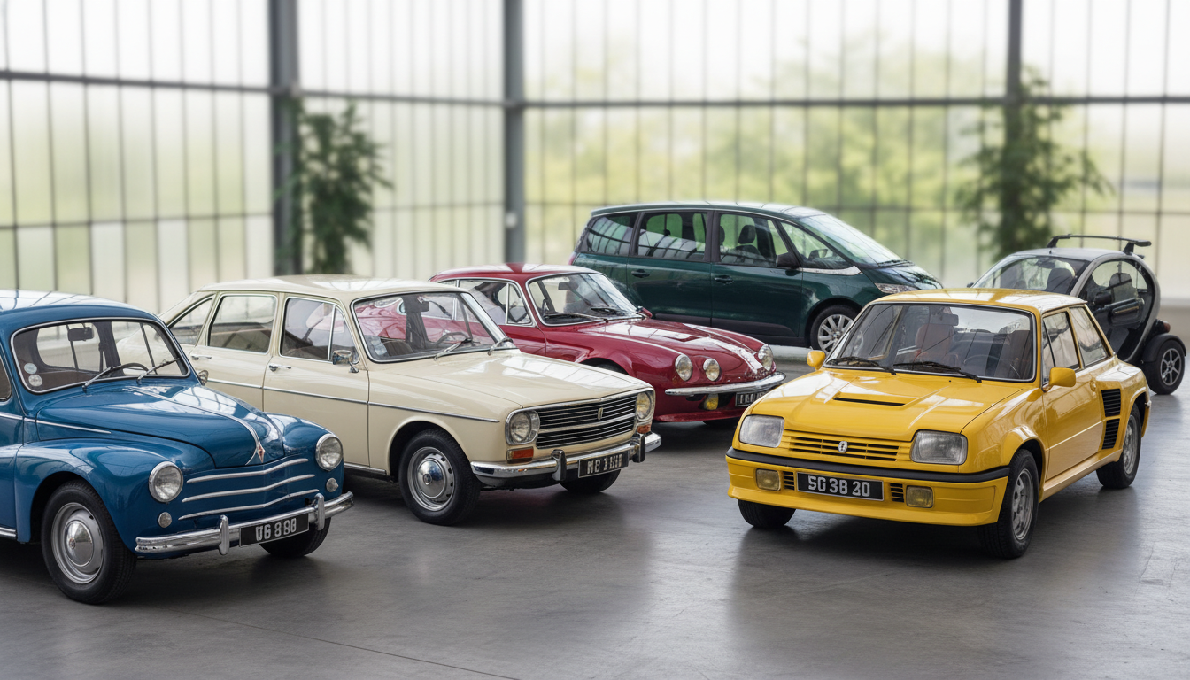 découvrez les modèles emblématiques de renault qui ont révolutionné l'histoire de l'automobile française et mondiale.