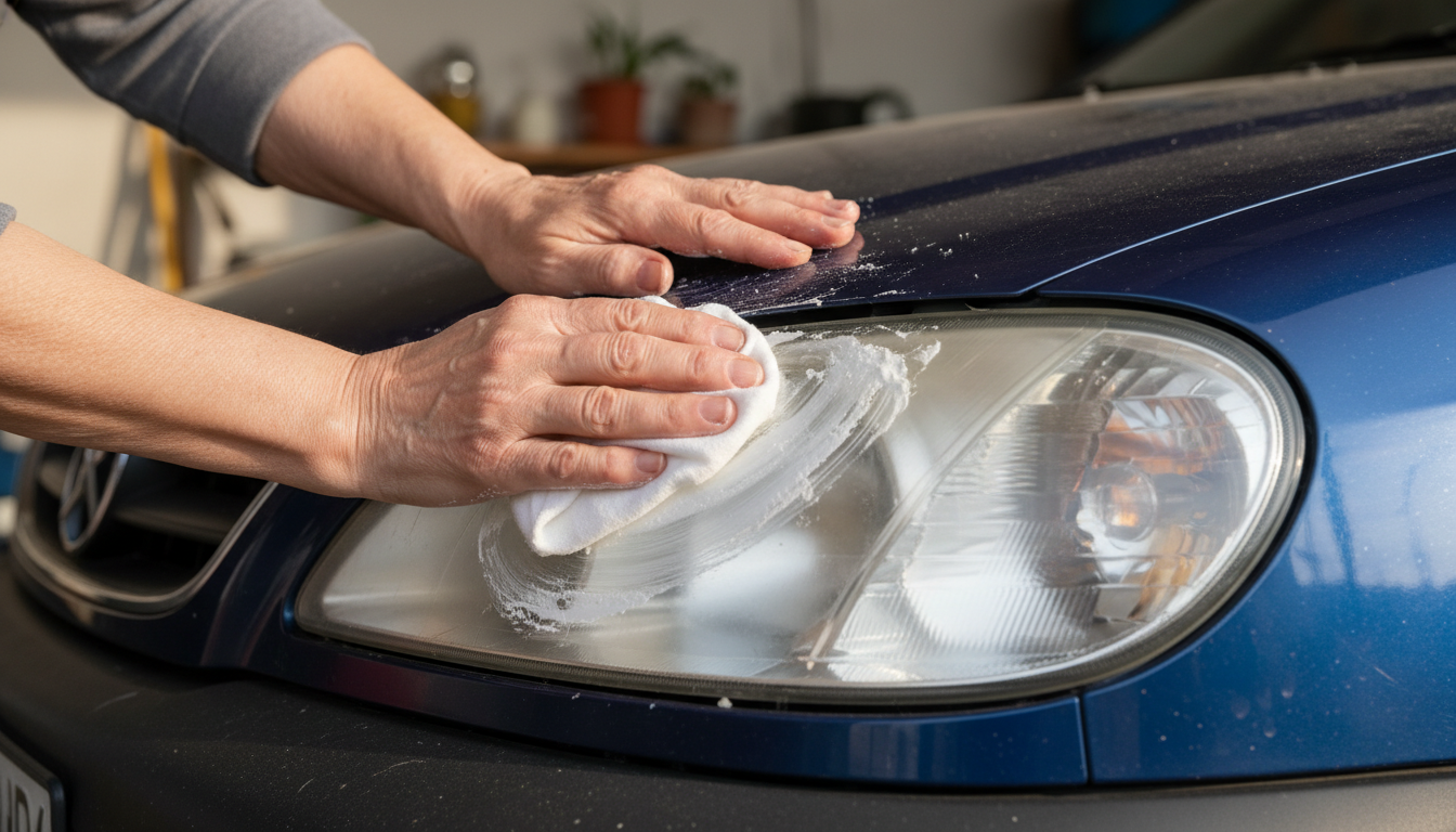 découvrez le secret des grands-mères pour redonner éclat et transparence aux phares de votre voiture, une méthode simple et efficace pour éclairer votre route en toute sécurité.