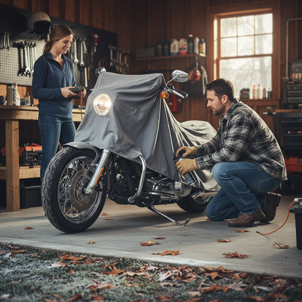 découvrez nos conseils pratiques pour entreposer votre moto en toute sécurité durant l'hiver et préserver ses performances au retour des beaux jours.