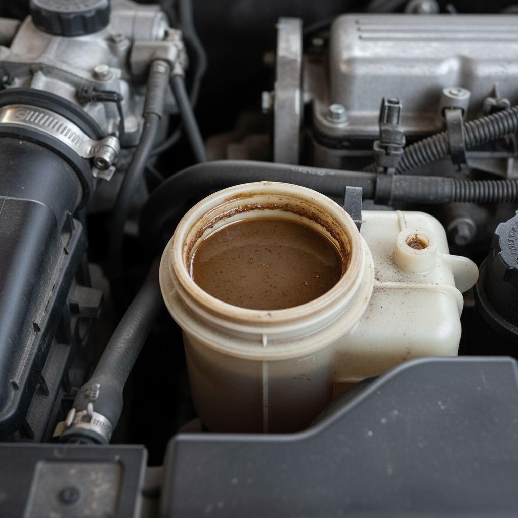 découvrez ce que la couleur marron du liquide de refroidissement révèle sur l'état de votre moteur et comment prévenir d'éventuels problèmes mécaniques.