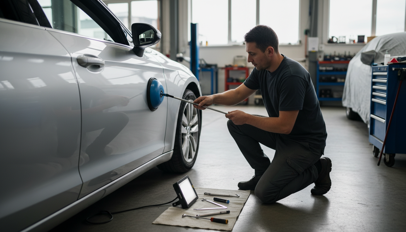 découvrez combien prévoir pour un débosselage sans peinture, une solution efficace et économique pour réparer les bosses de votre véhicule sans altérer la peinture d'origine.